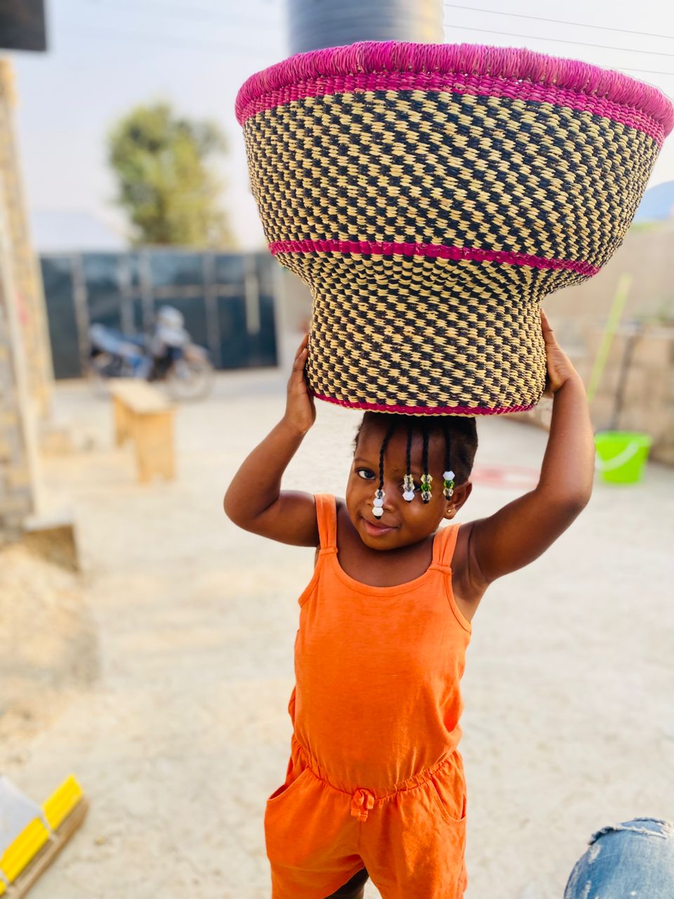 Drum Bolga Basket