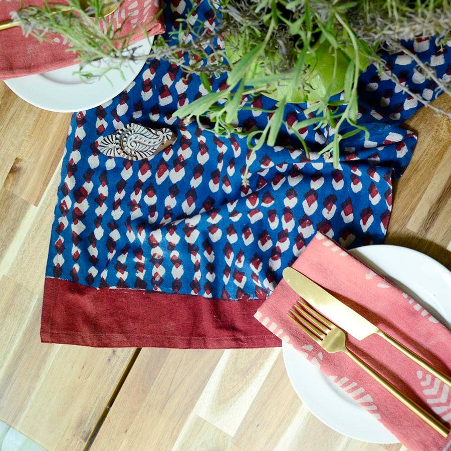 Red Tops Table Runner