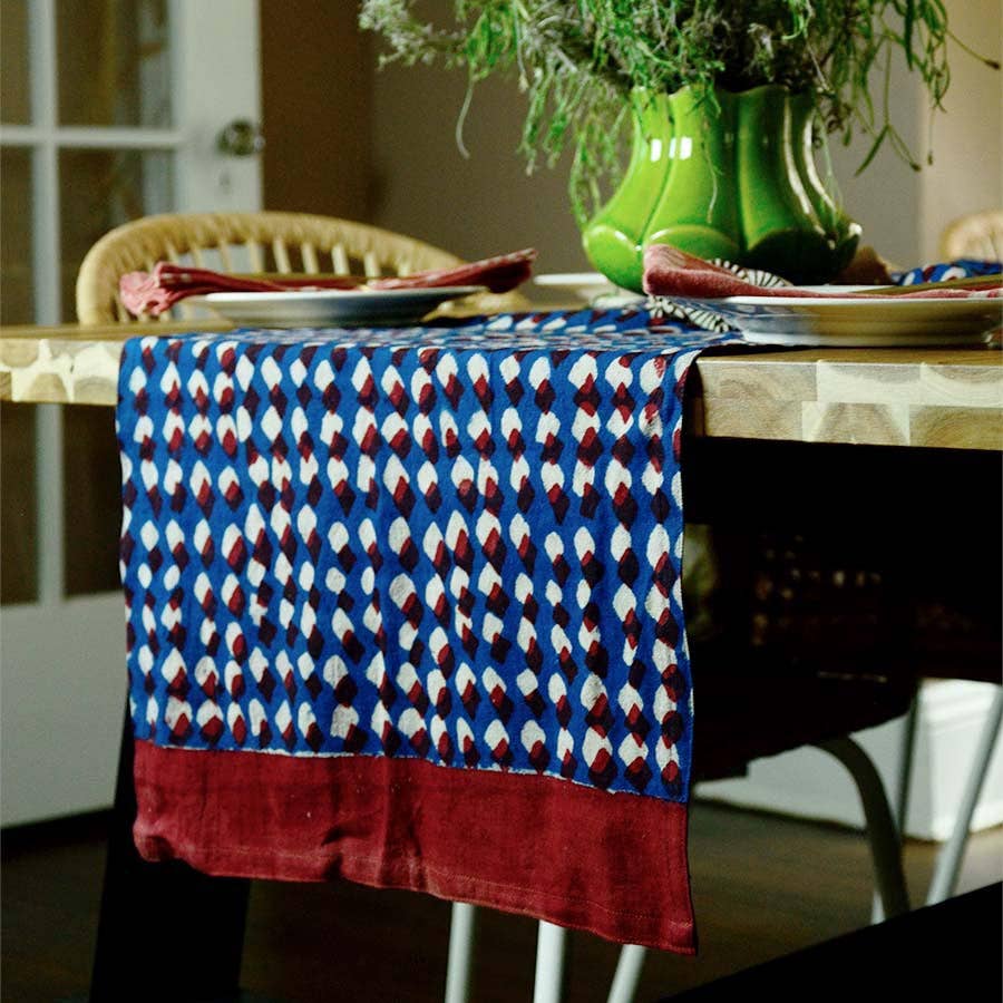 Red Tops Table Runner