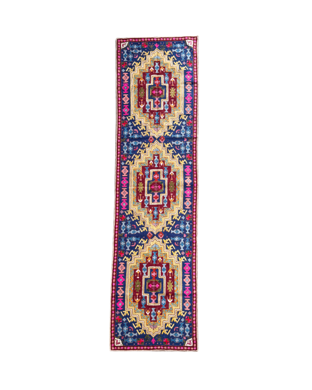 Hand-Hooked Wool Rug
