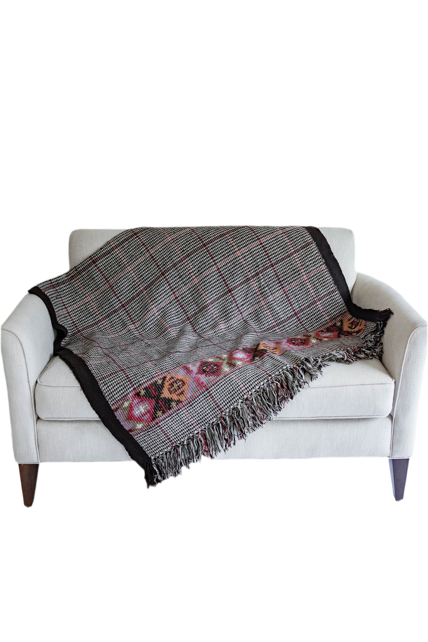 Houndstooth Throw