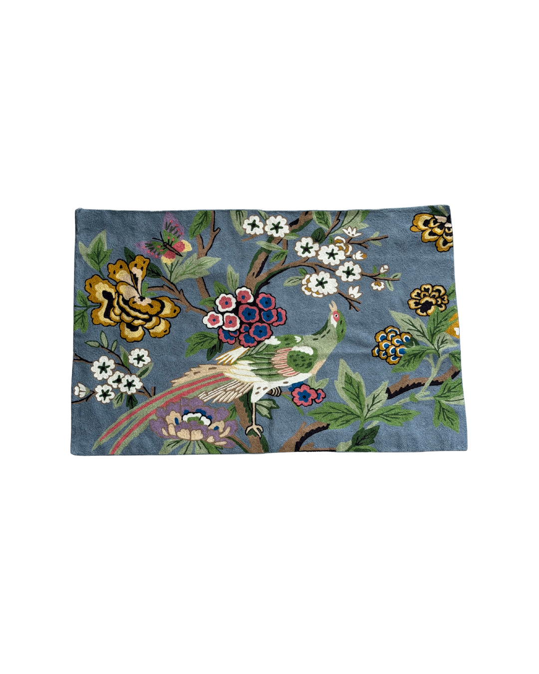 Hand-Hooked Wool Rug