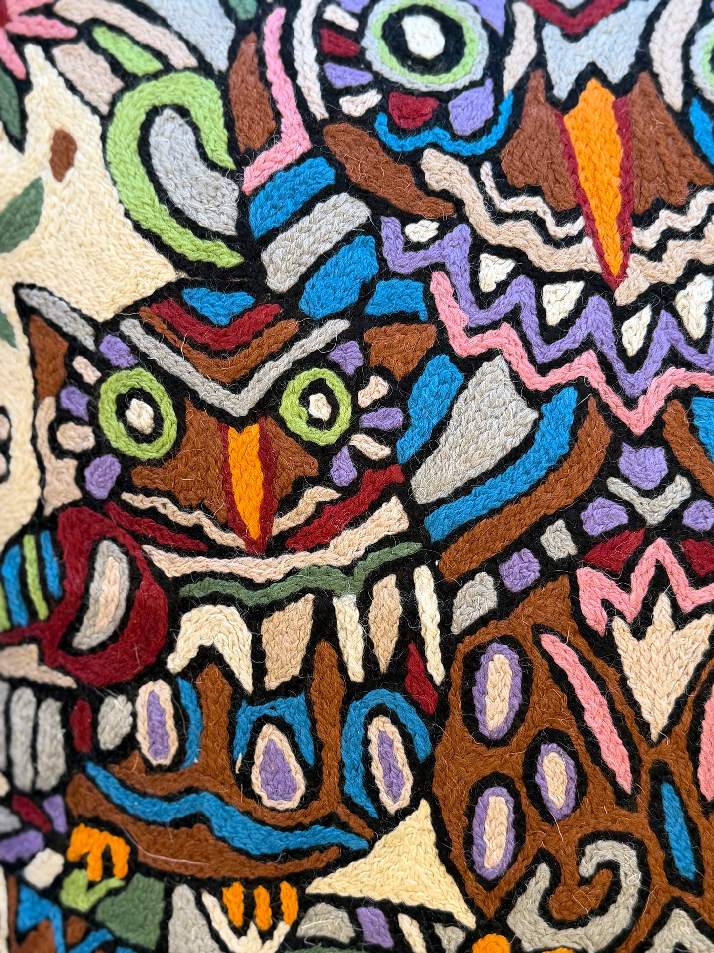 Wild Owl Decorative Pillow