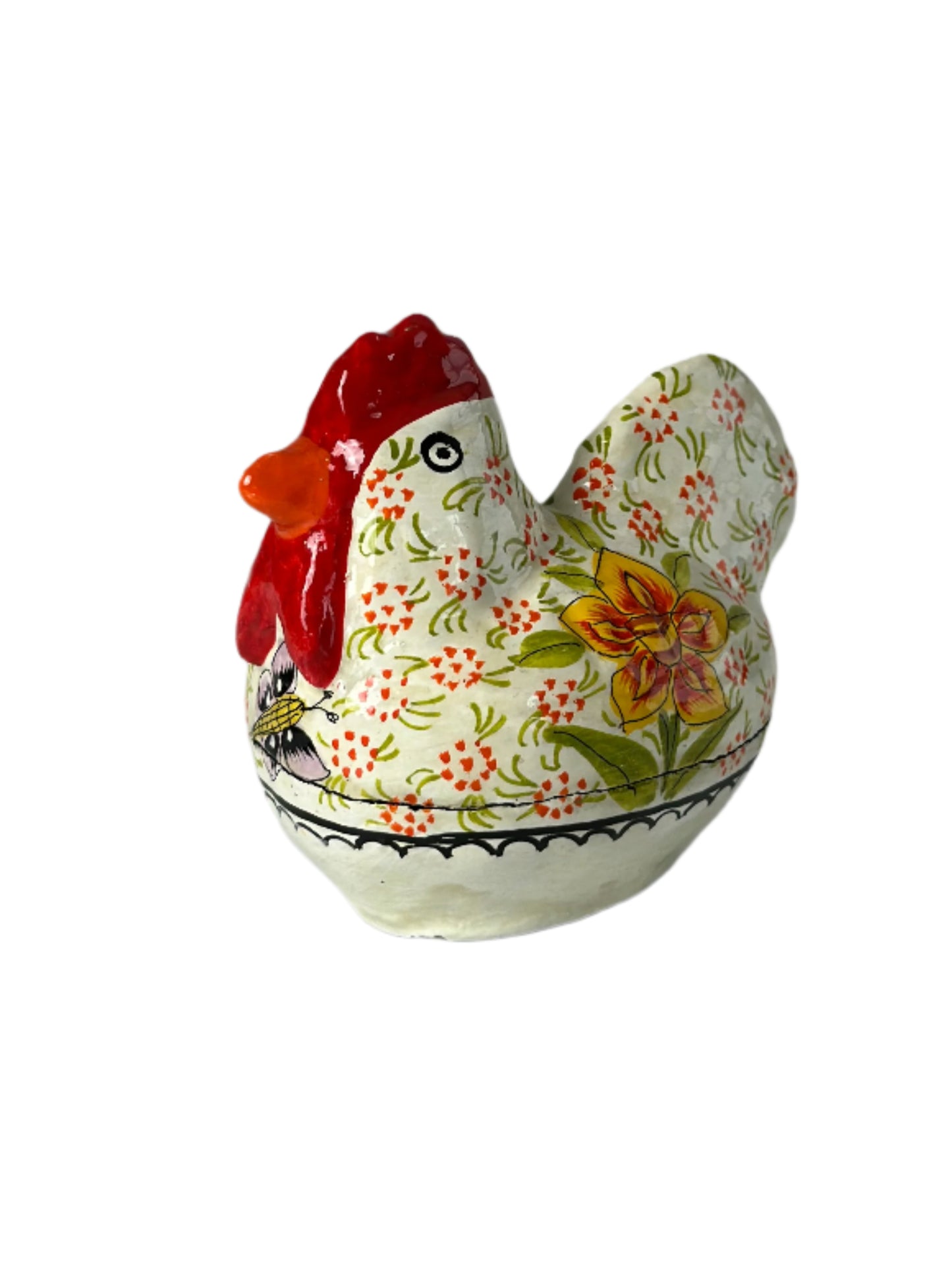 Papier-Mâché Chicken 4"