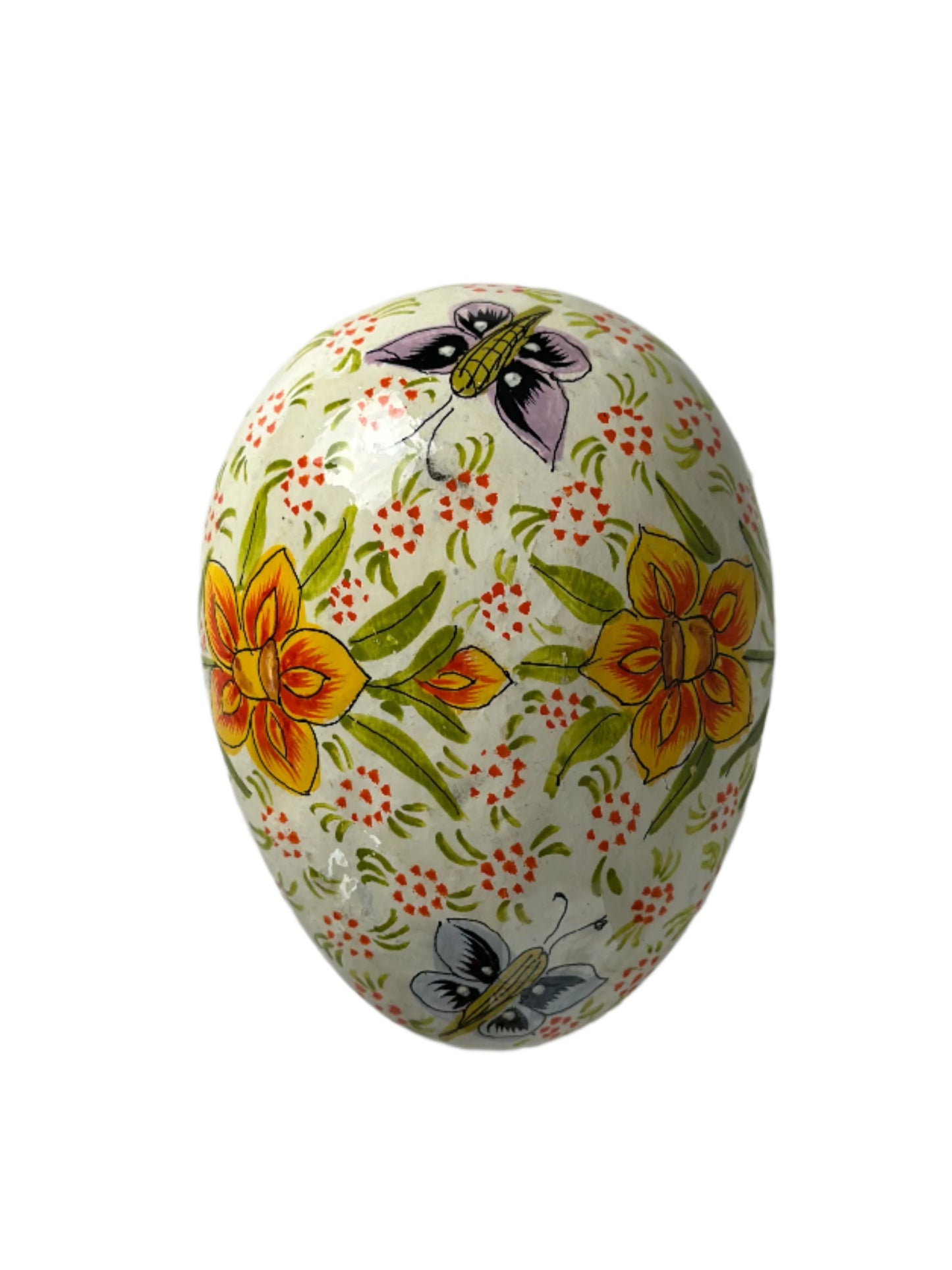 Papier Maché Egg 4"