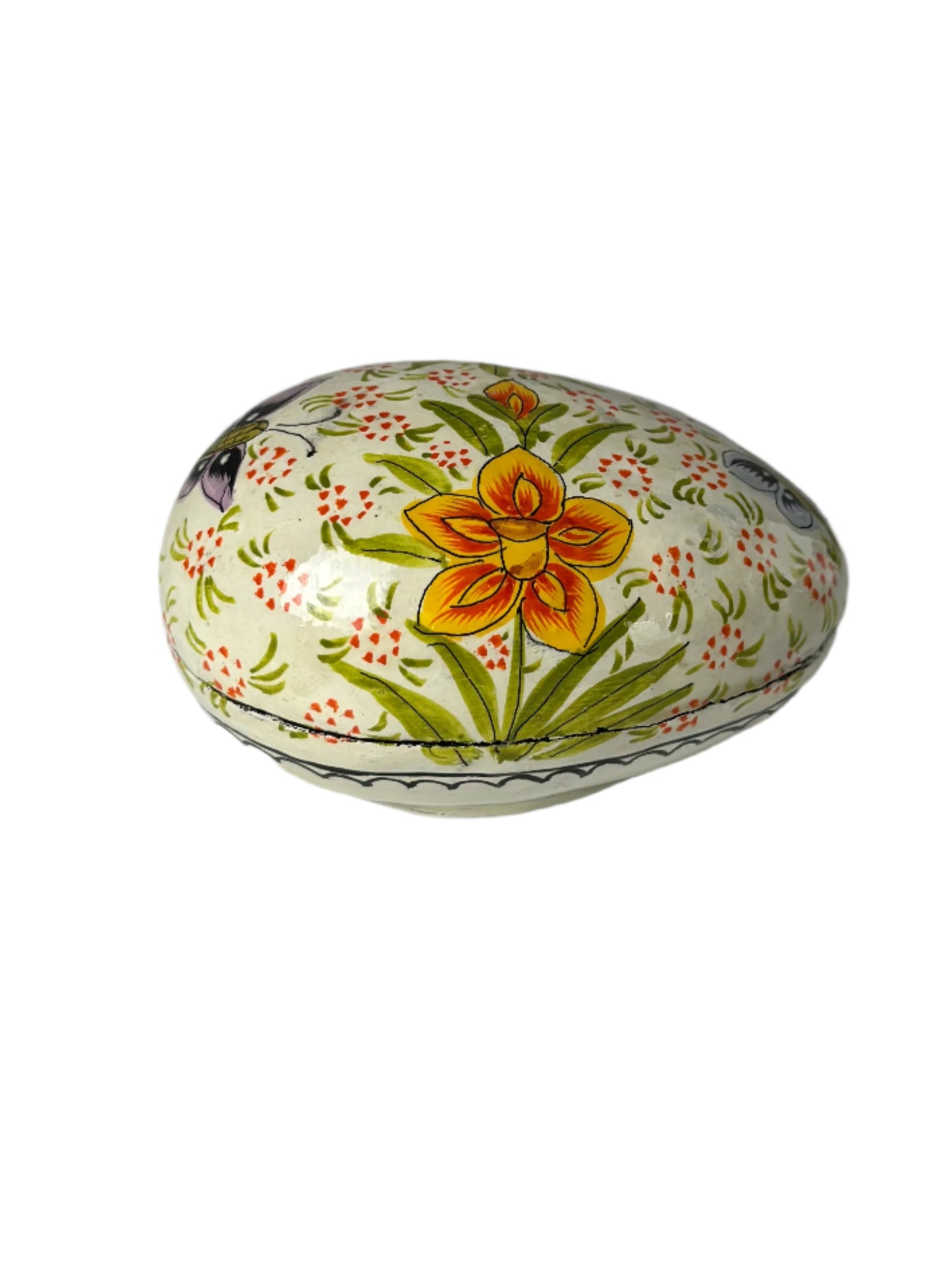 Papier Maché Egg 4"