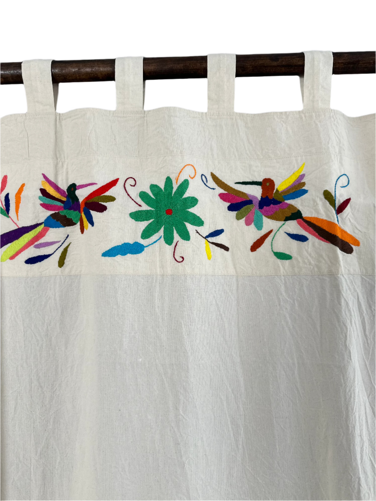 Rainbow Otomi Curtain Panels (Set of 2)