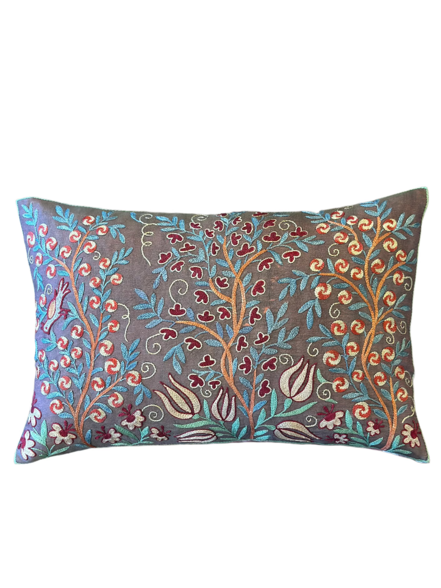 Suzani Grove Lumbar Cushion Cover