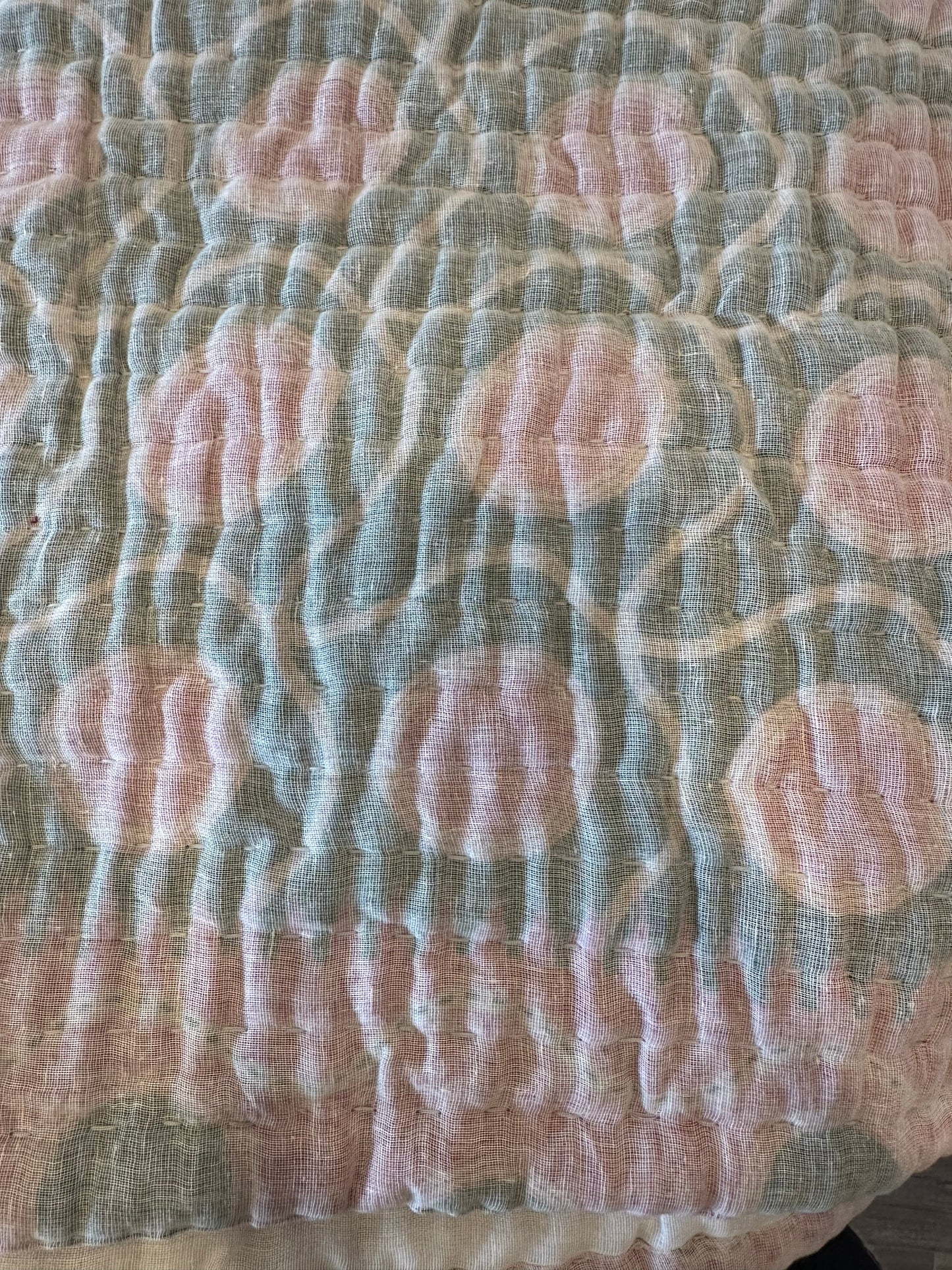 Veiled Kantha Quilt