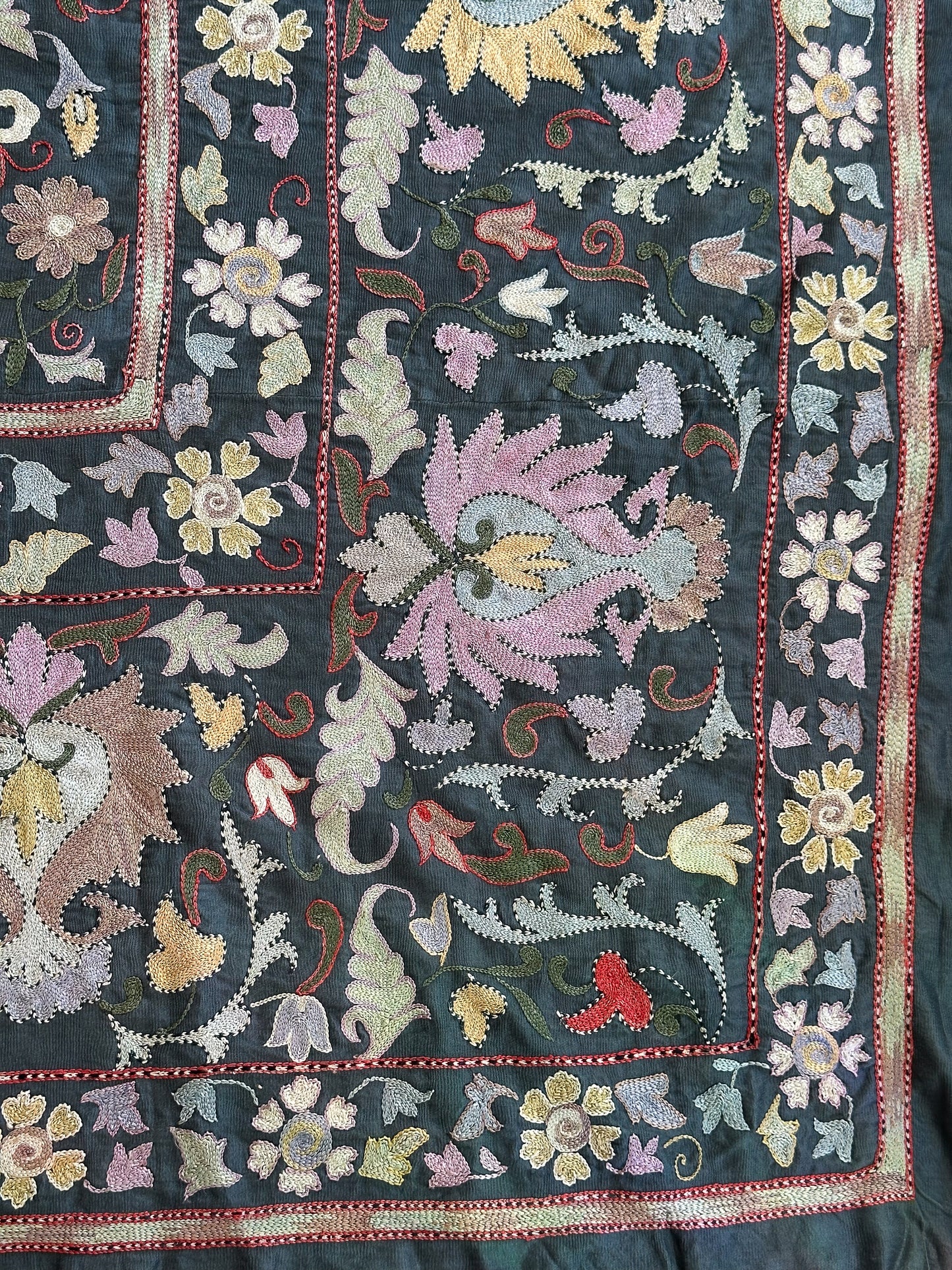 Blooming Lagoon Suzani Tapestry