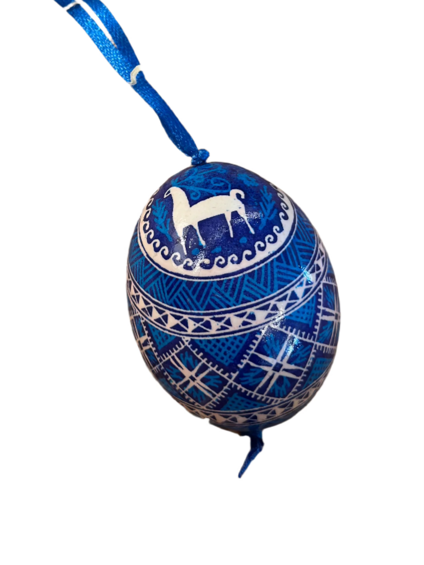 Ukrainian Pysanky Egg Ornament