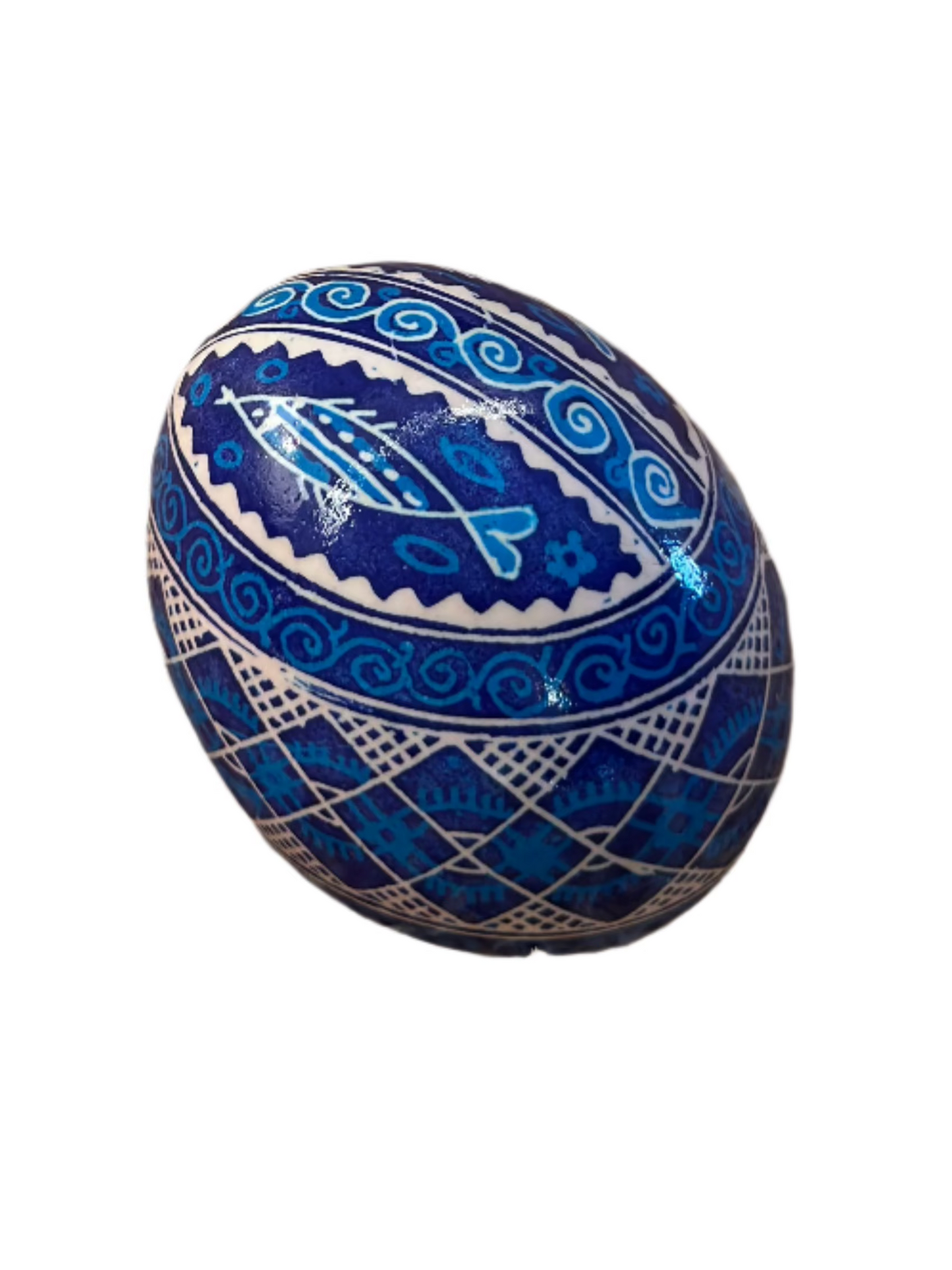 Ukrainian Pysanky Egg Ornament