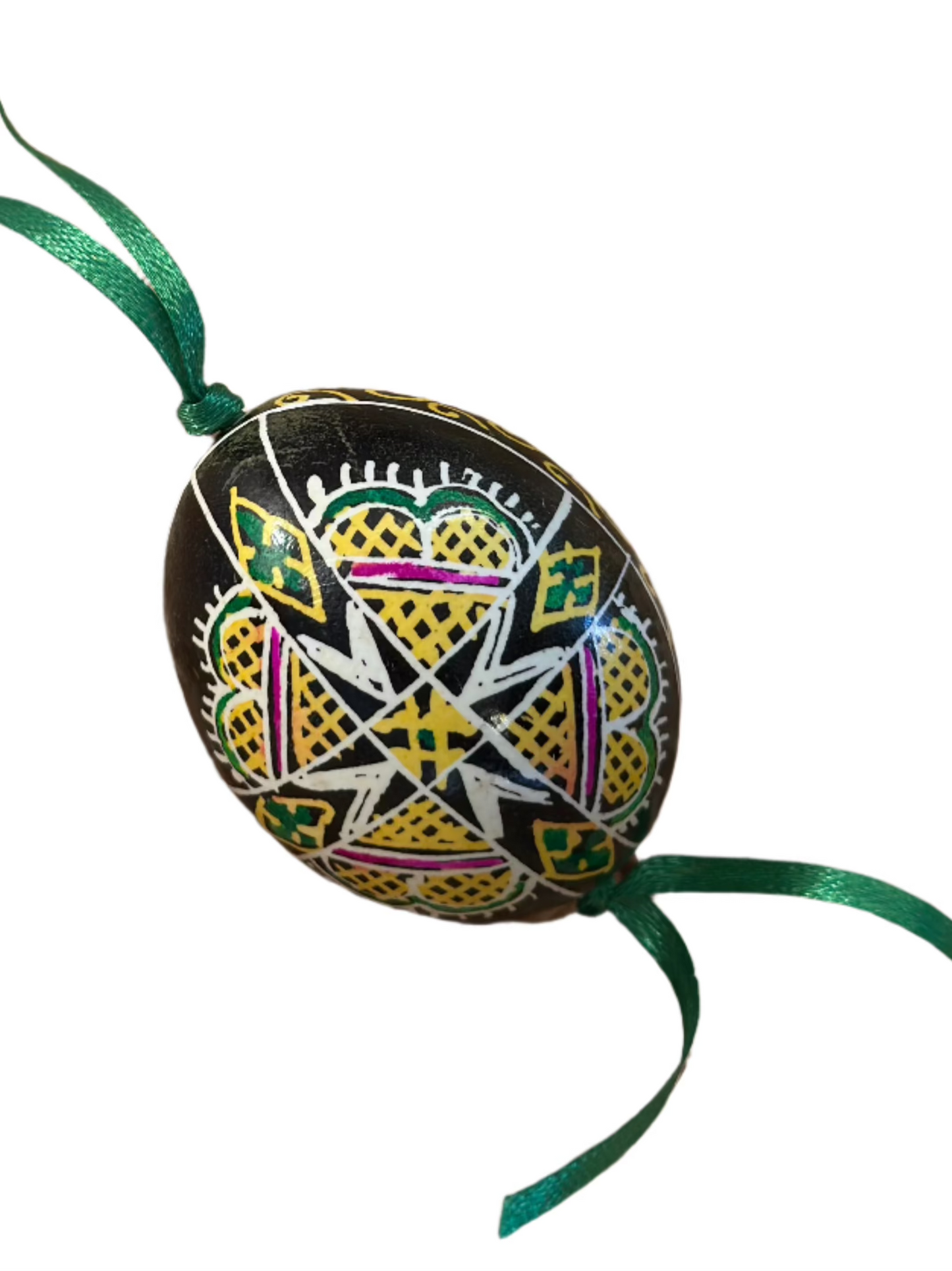 Ukrainian Pysanky Egg Ornament