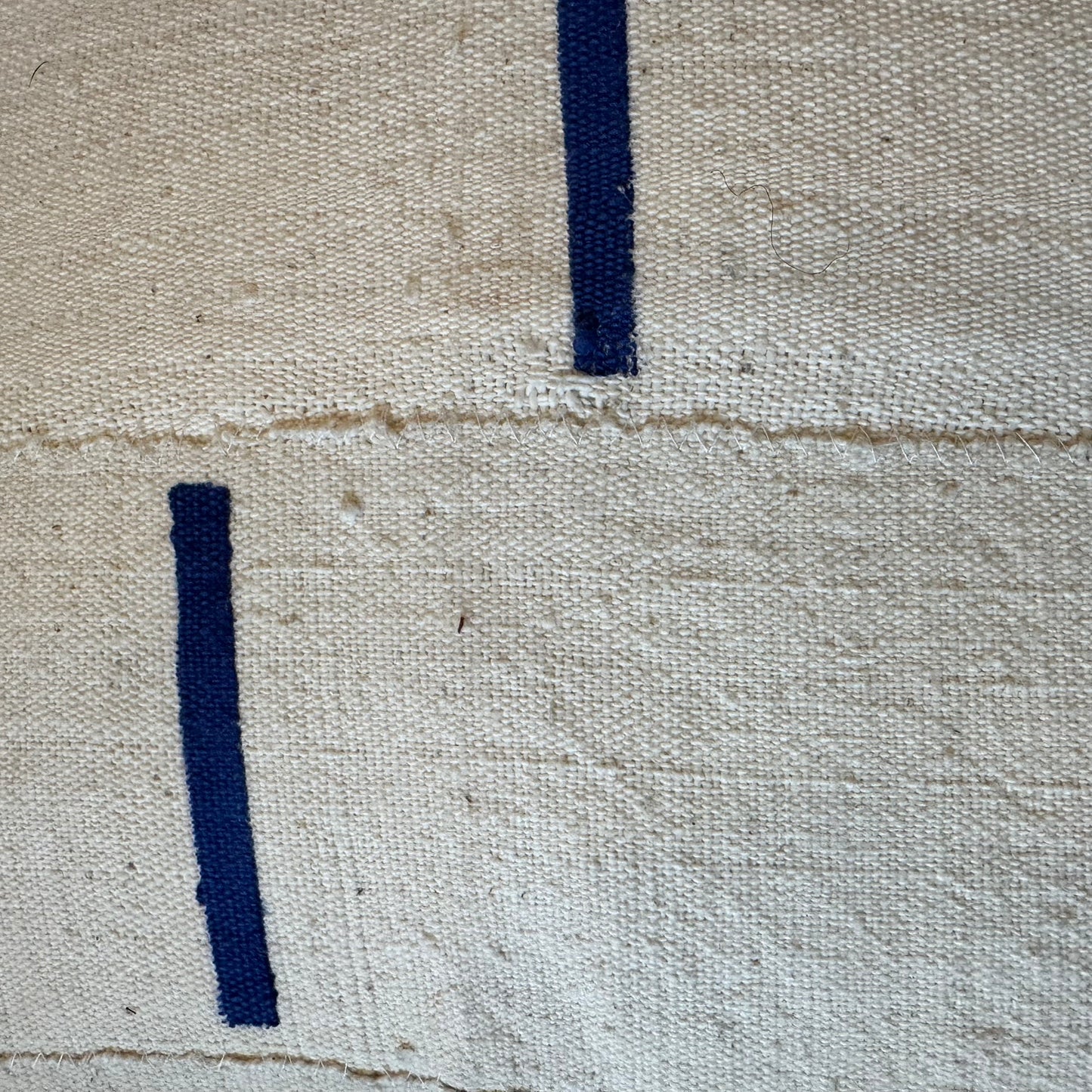 Taaru Mud Cloth Pillow Covers - Painterly Stripes