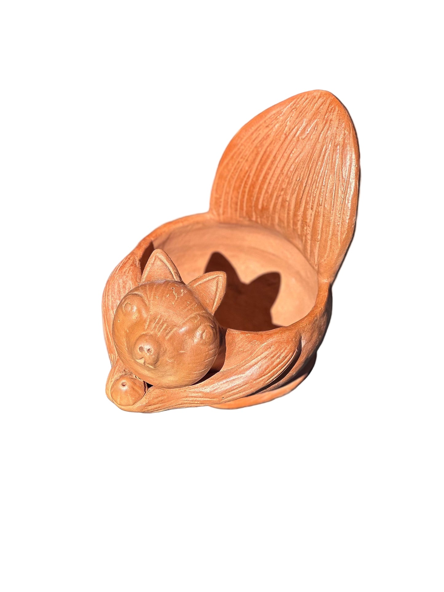 Squirrel with Cacao Bean Bowl