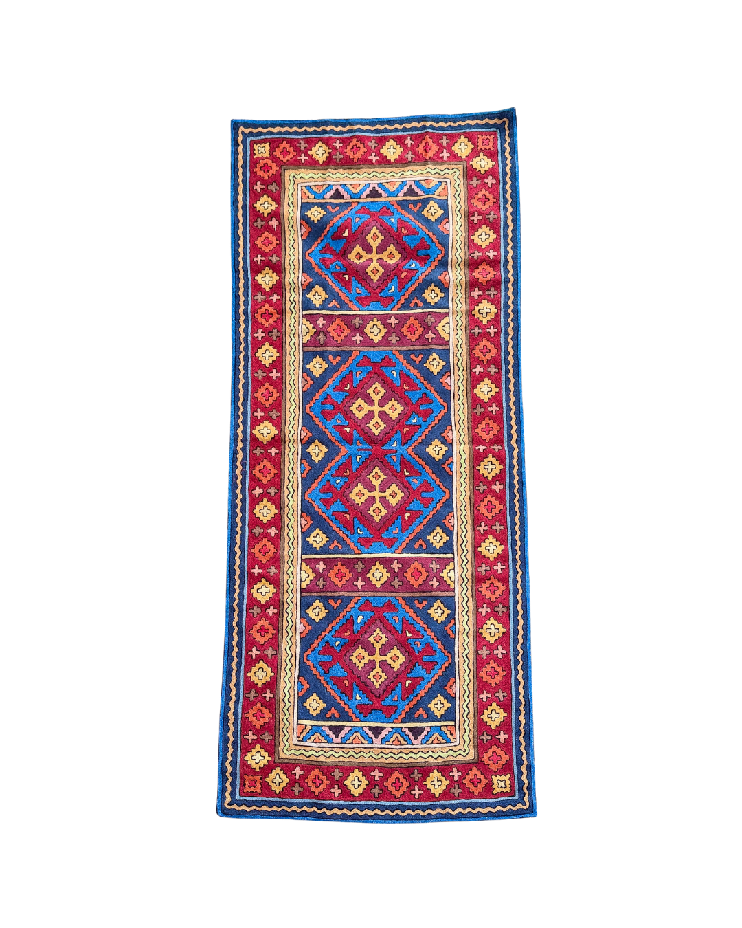 Hand-Hooked Wool Rug