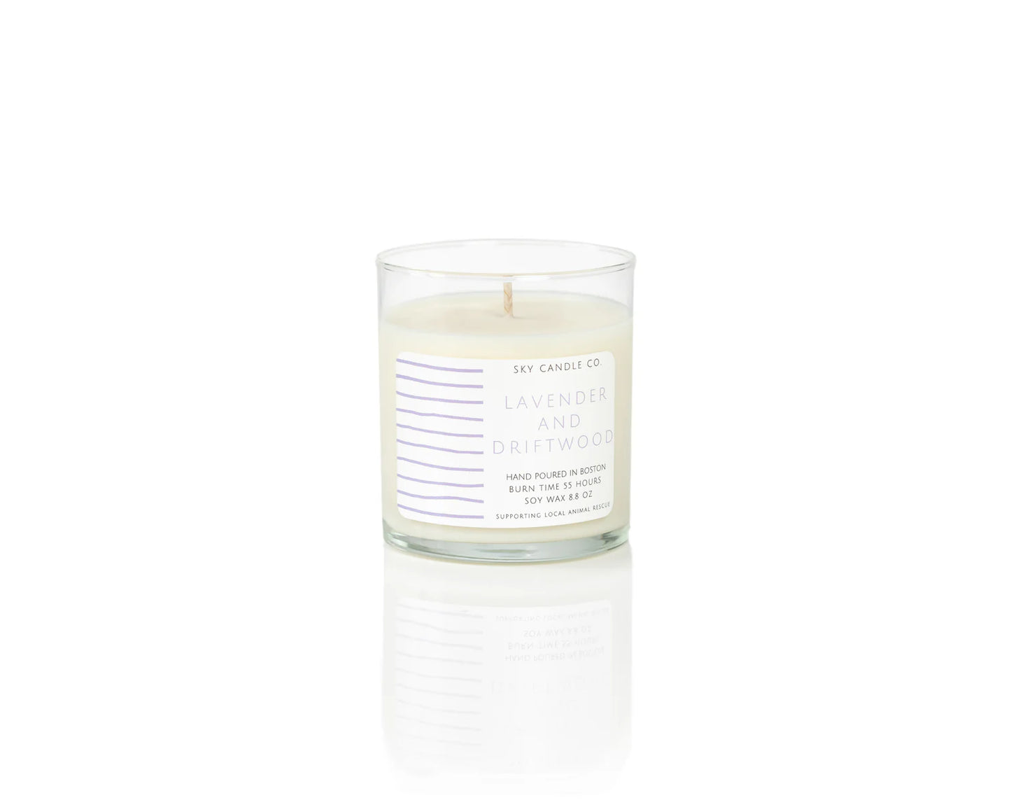 Lavender & Driftwood Candle