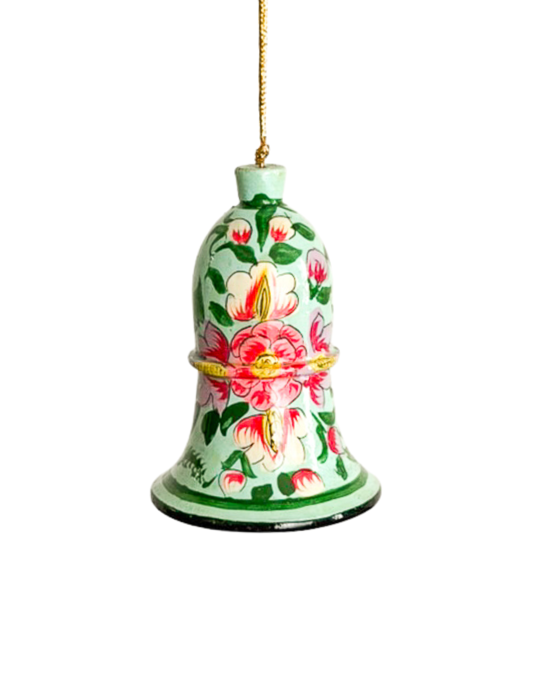 Hand Painted Bell Ornament