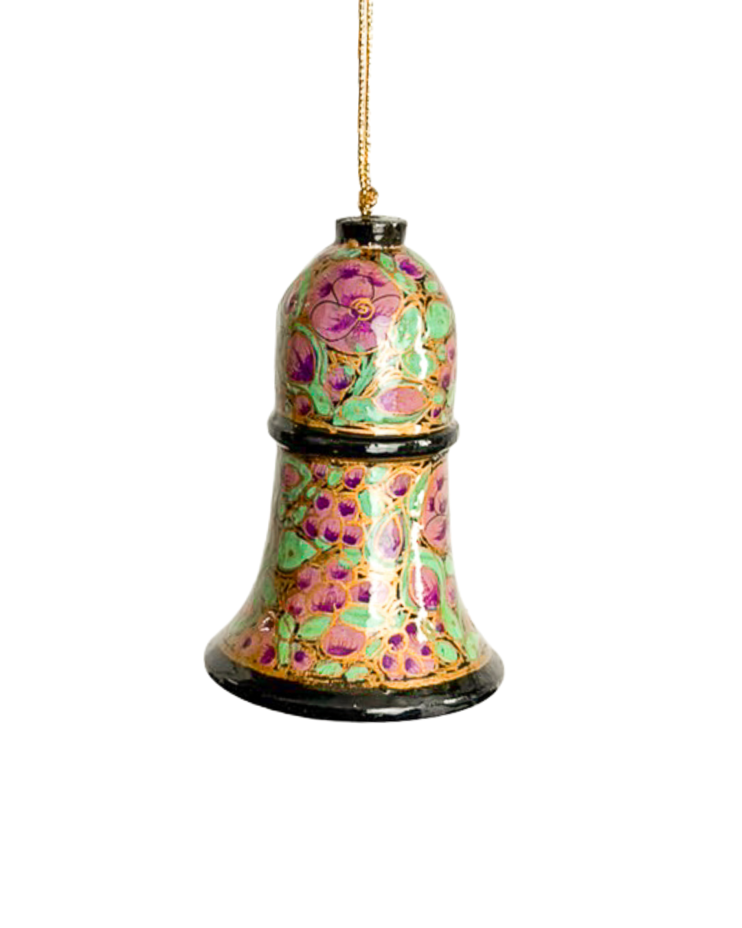 Hand Painted Bell Ornament
