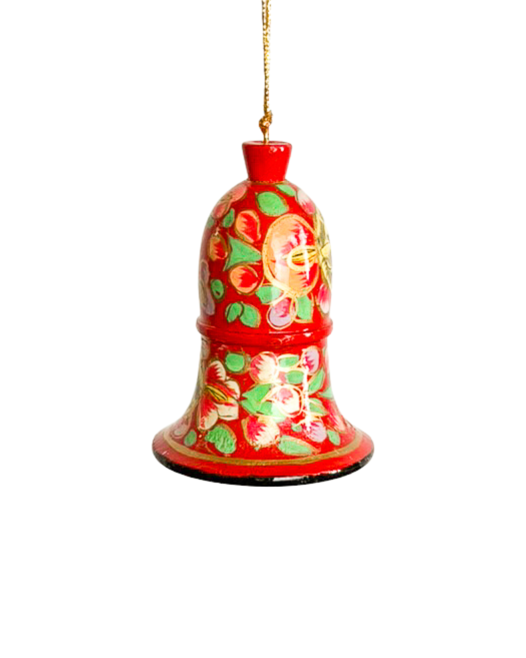 Hand Painted Bell Ornament