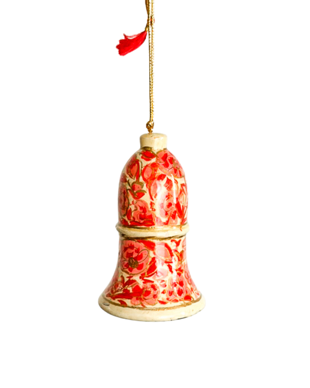 Hand Painted Bell Ornament