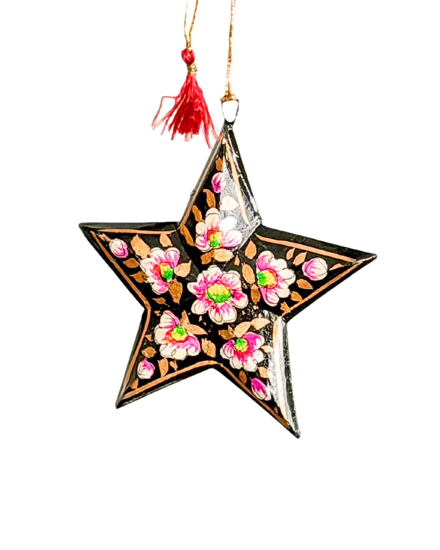 Hand Painted Star Ornament