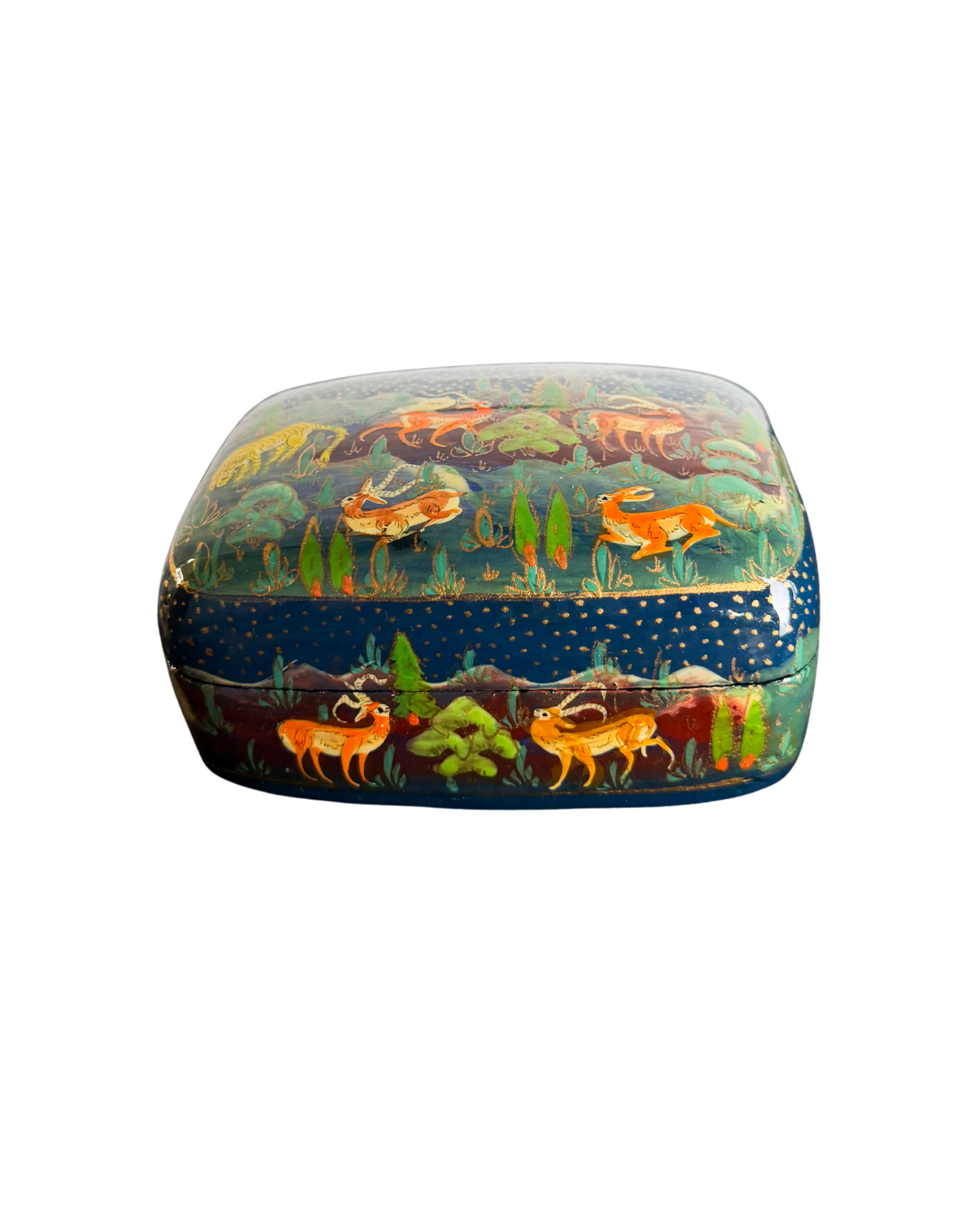 Chital Papier-Mâché Box