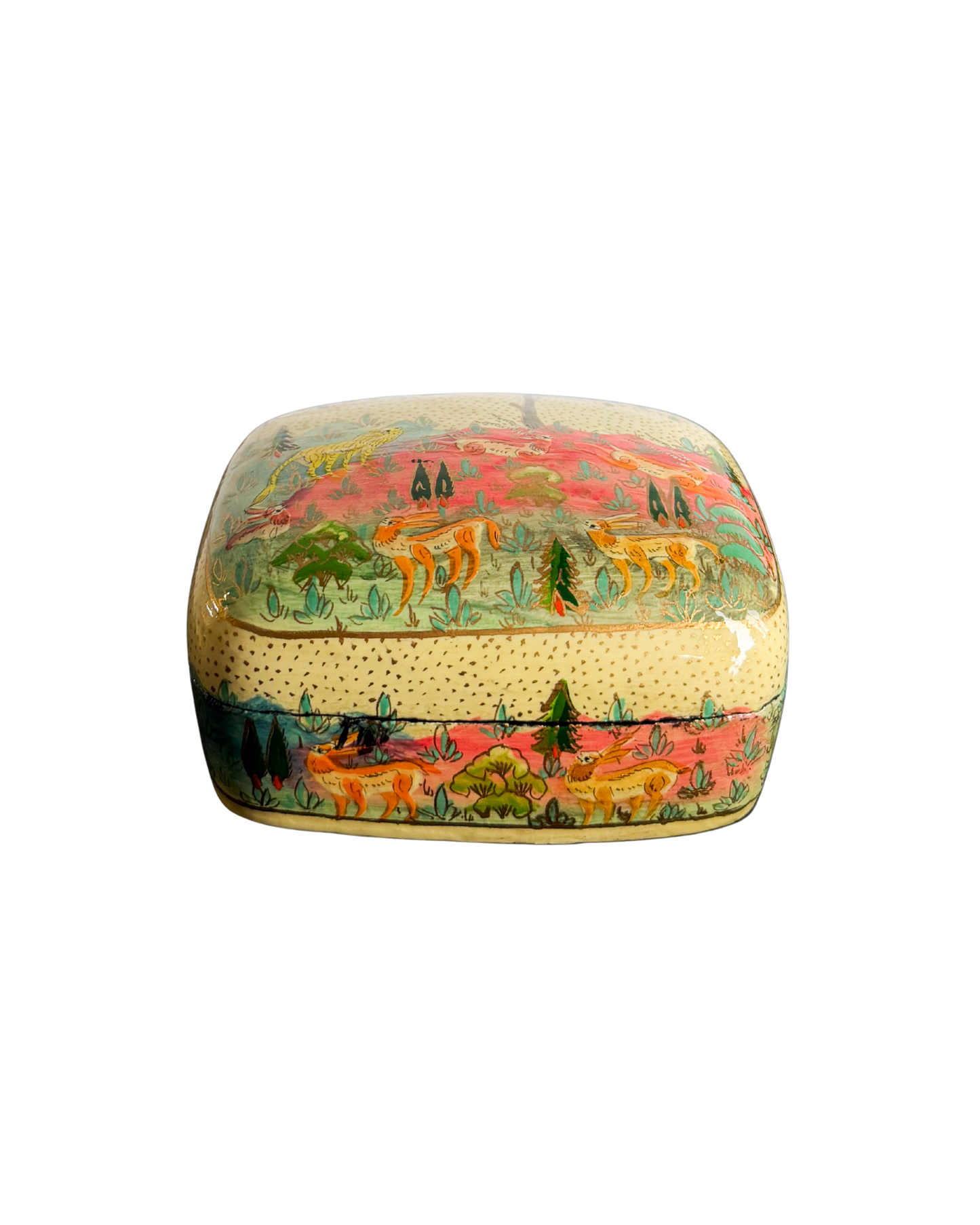 Chital Papier-Mâché Box