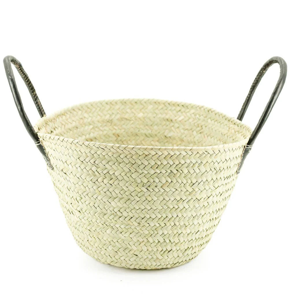 Palm Tote Basket