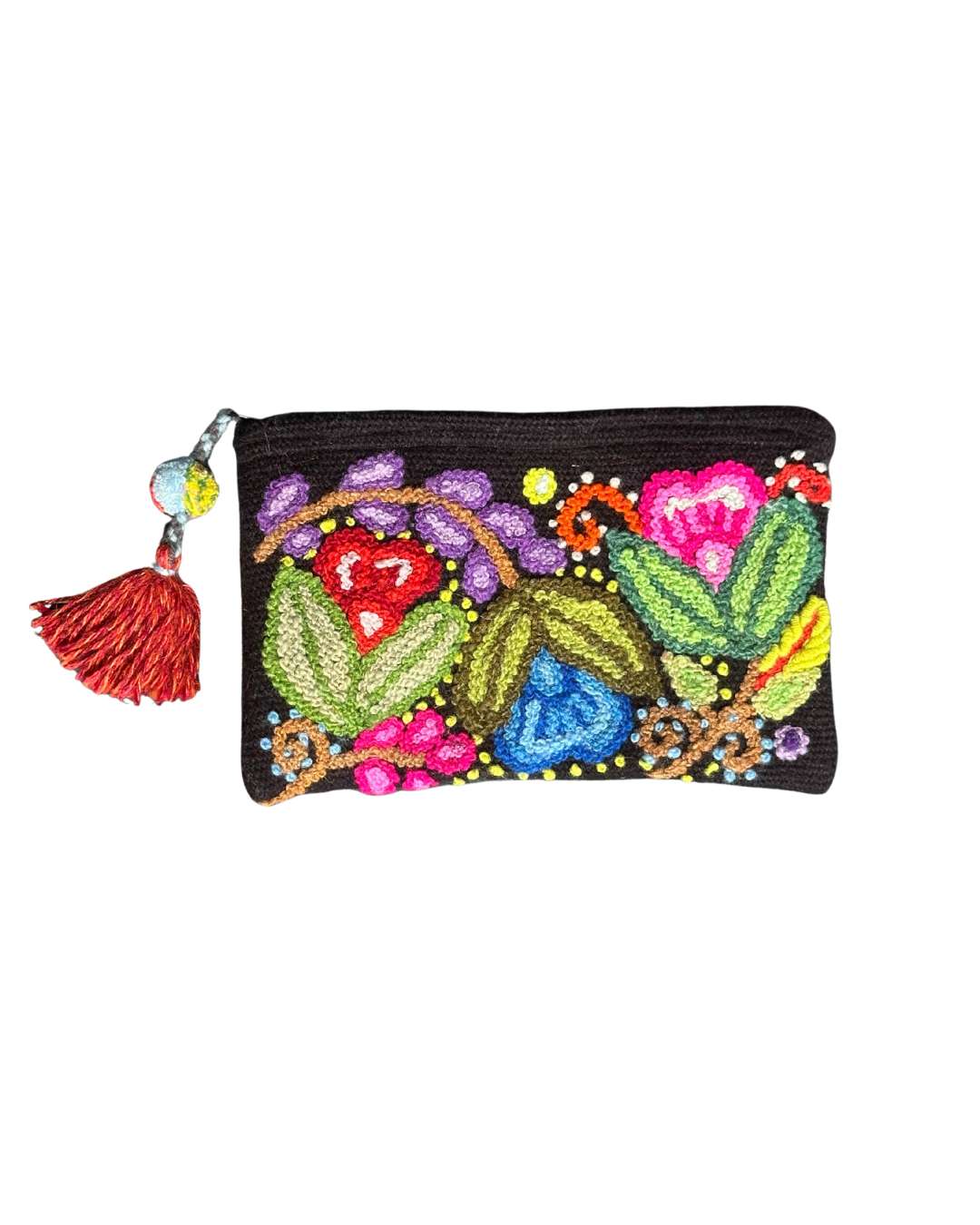 Embroidered Peruvian Pouch