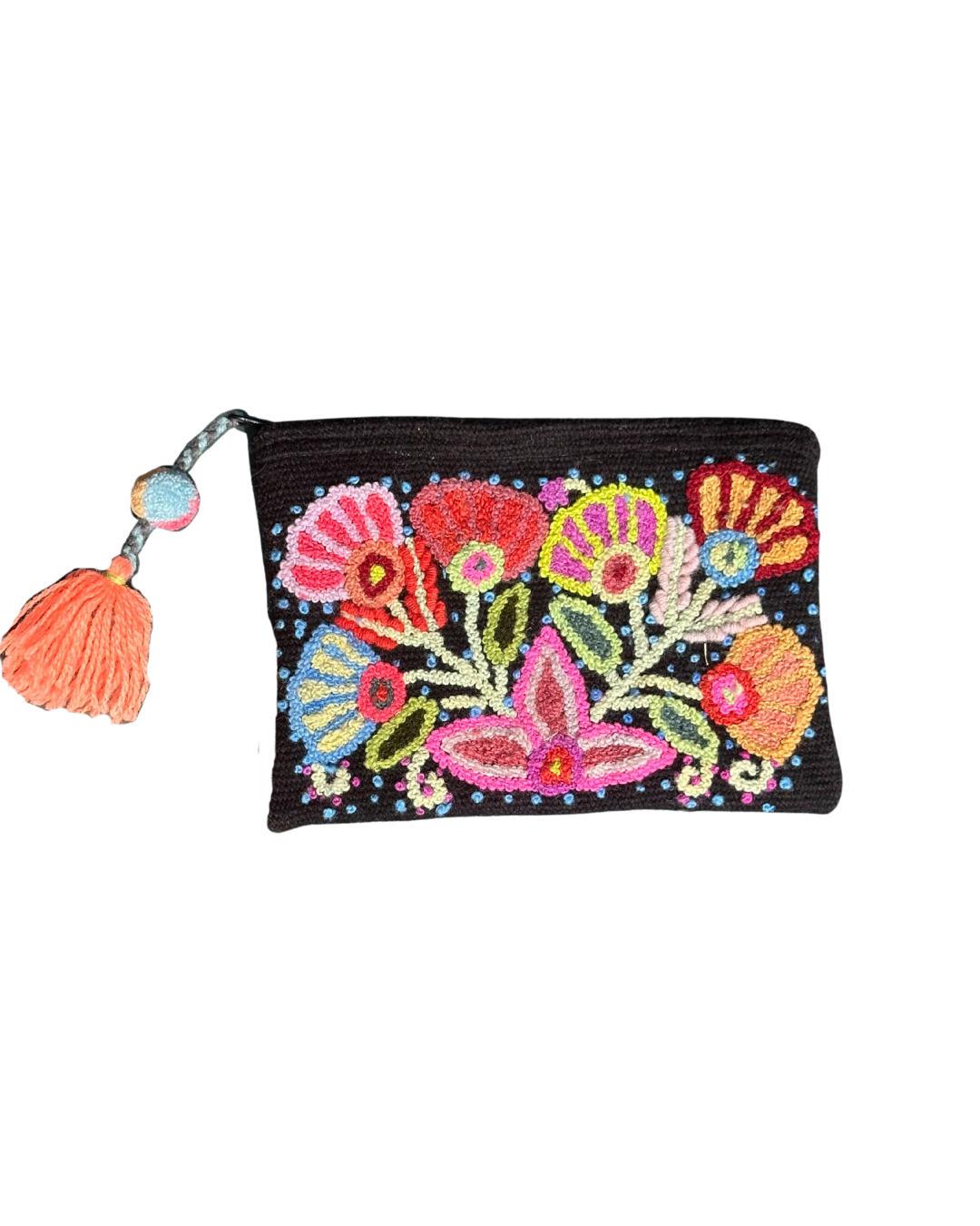 Embroidered Peruvian Pouch