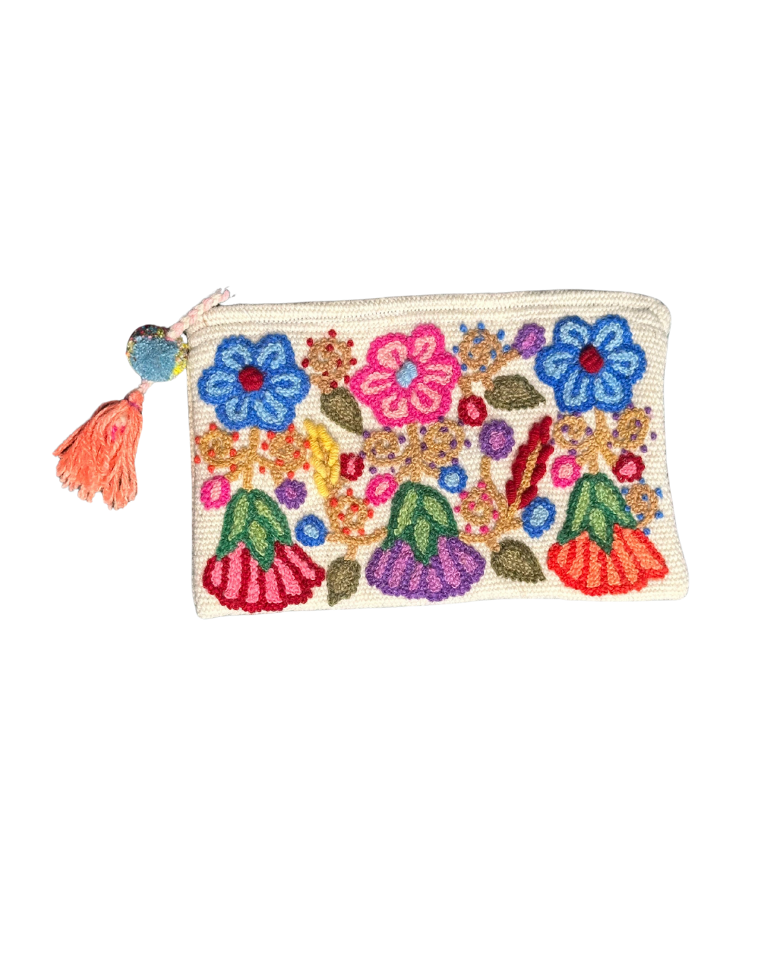 Embroidered Peruvian Pouch