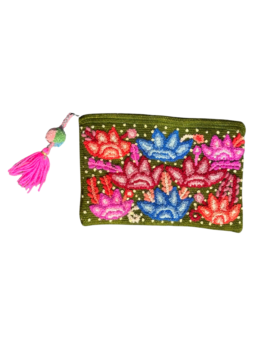 Embroidered Peruvian Pouch