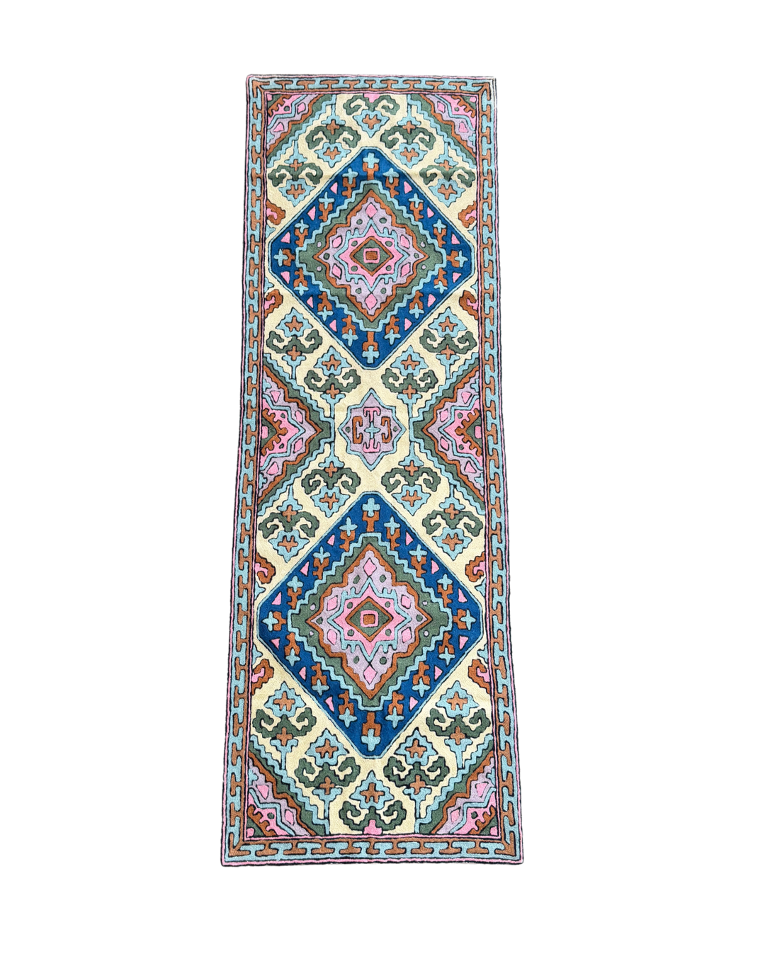 Hand-Hooked Wool Rug