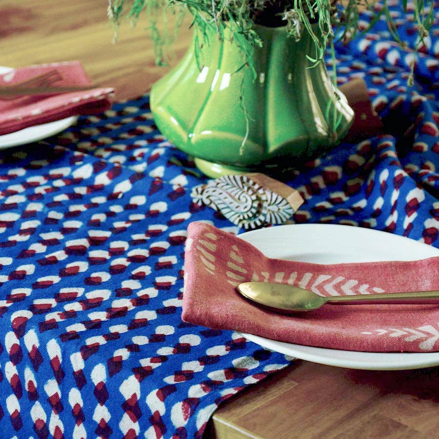 Red Tops Table Runner