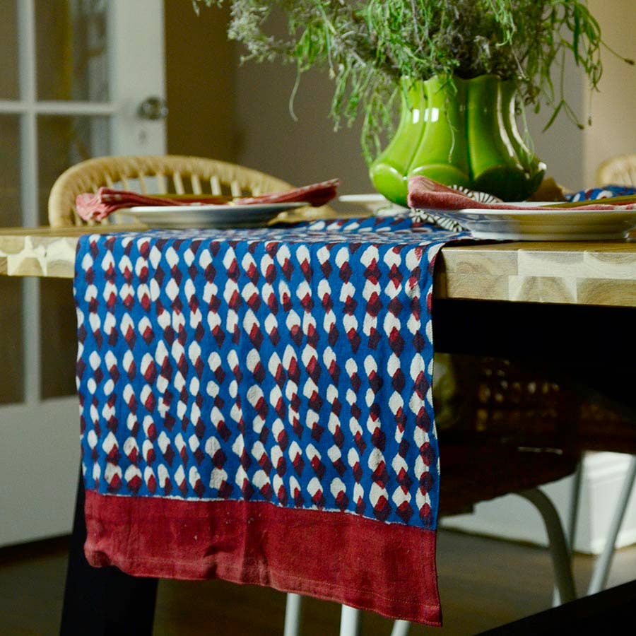 Red Tops Table Runner