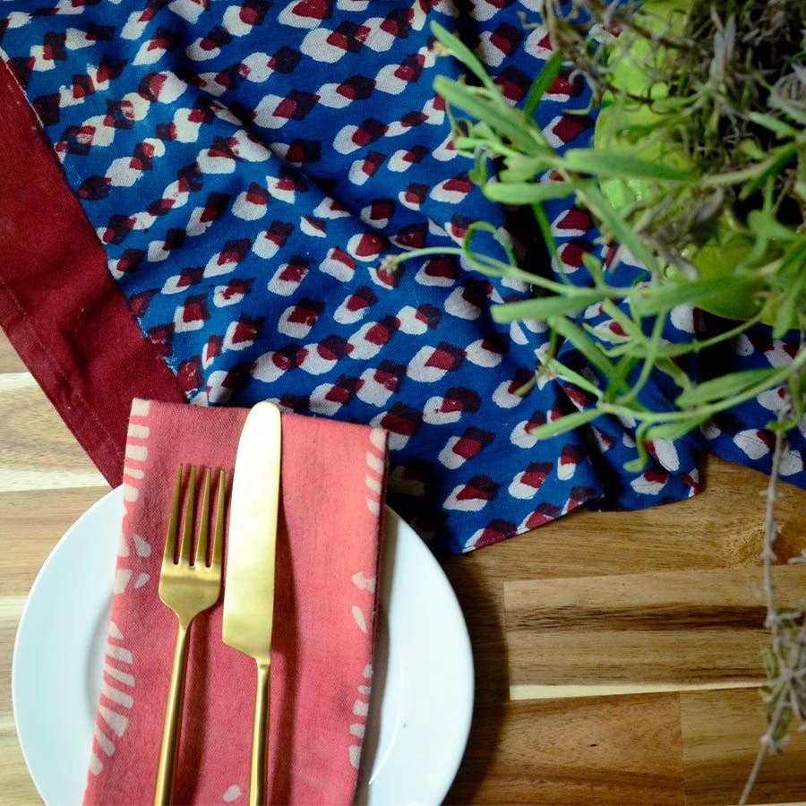 Red Tops Table Runner