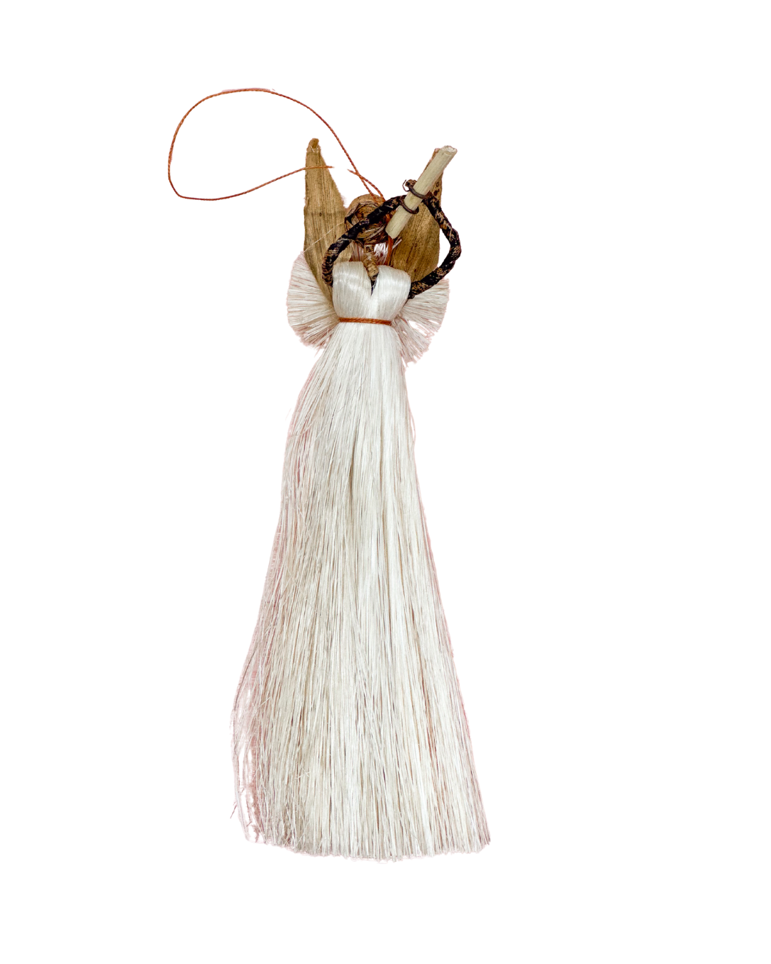 Sisal Angel Ornament