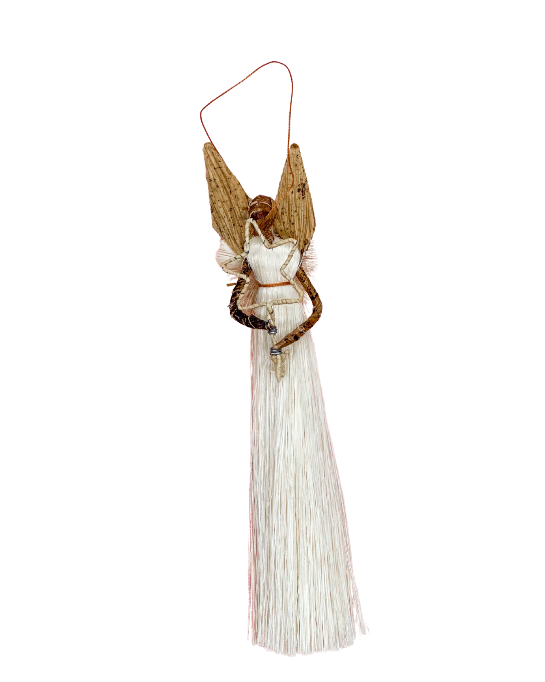 Sisal Angel Ornament