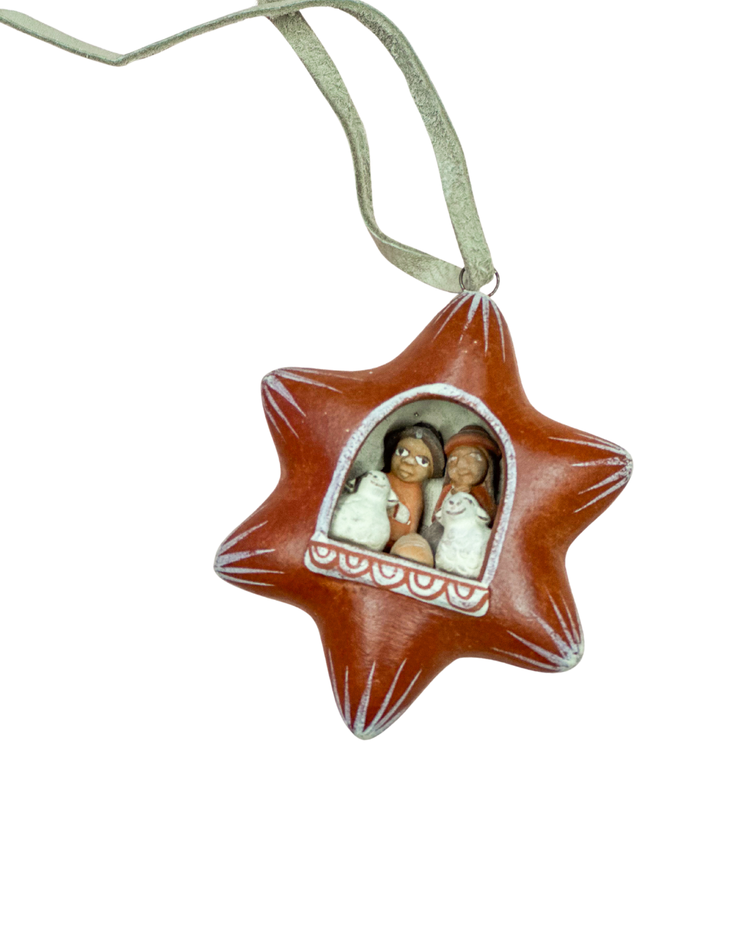 Quinua Peruvian Nativity Star Ornament