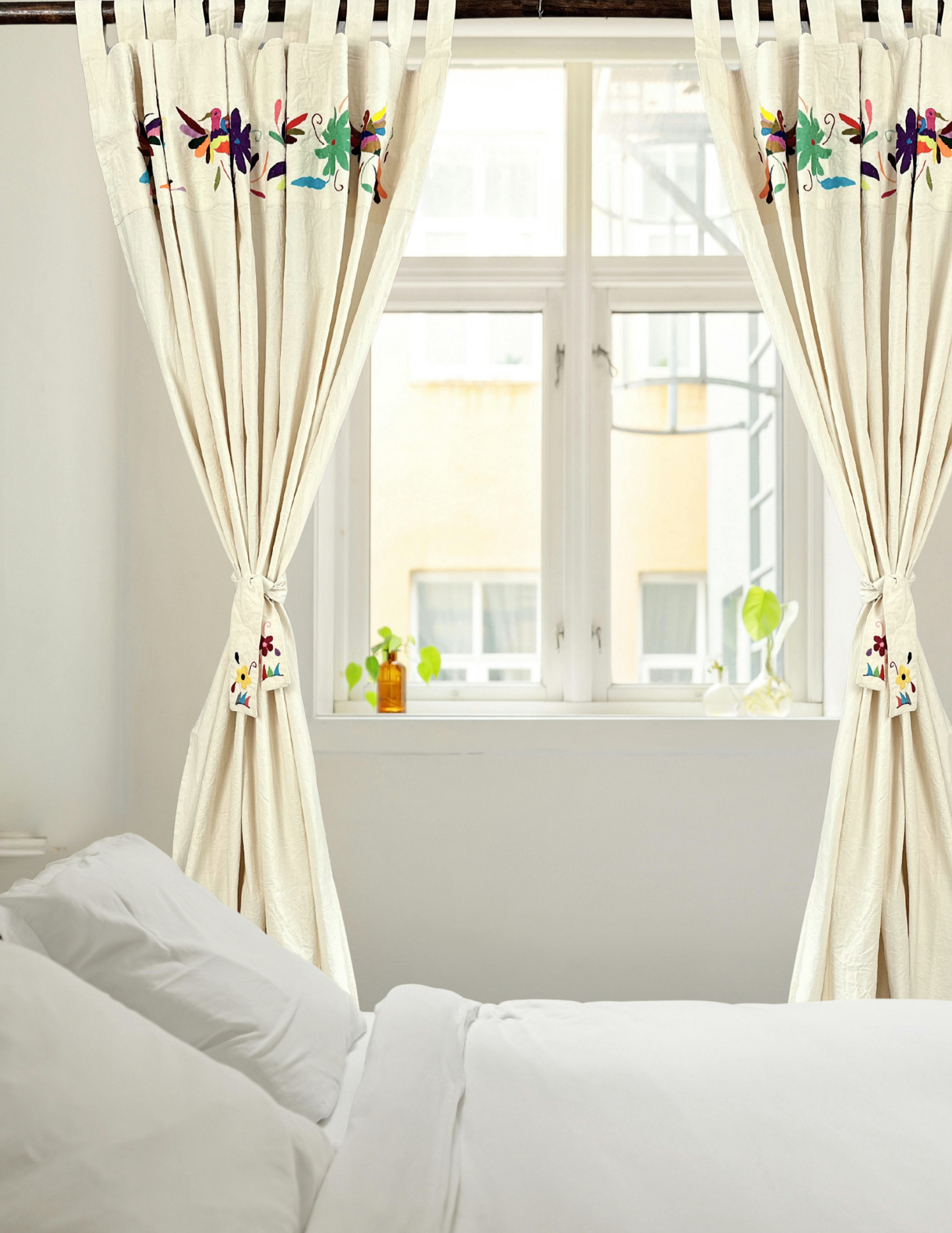 Rainbow Otomi Curtain Panels (Set of 2)
