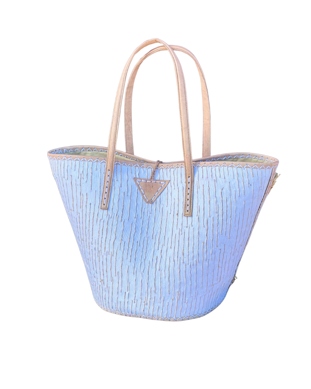 Button Panier - Vetiver White