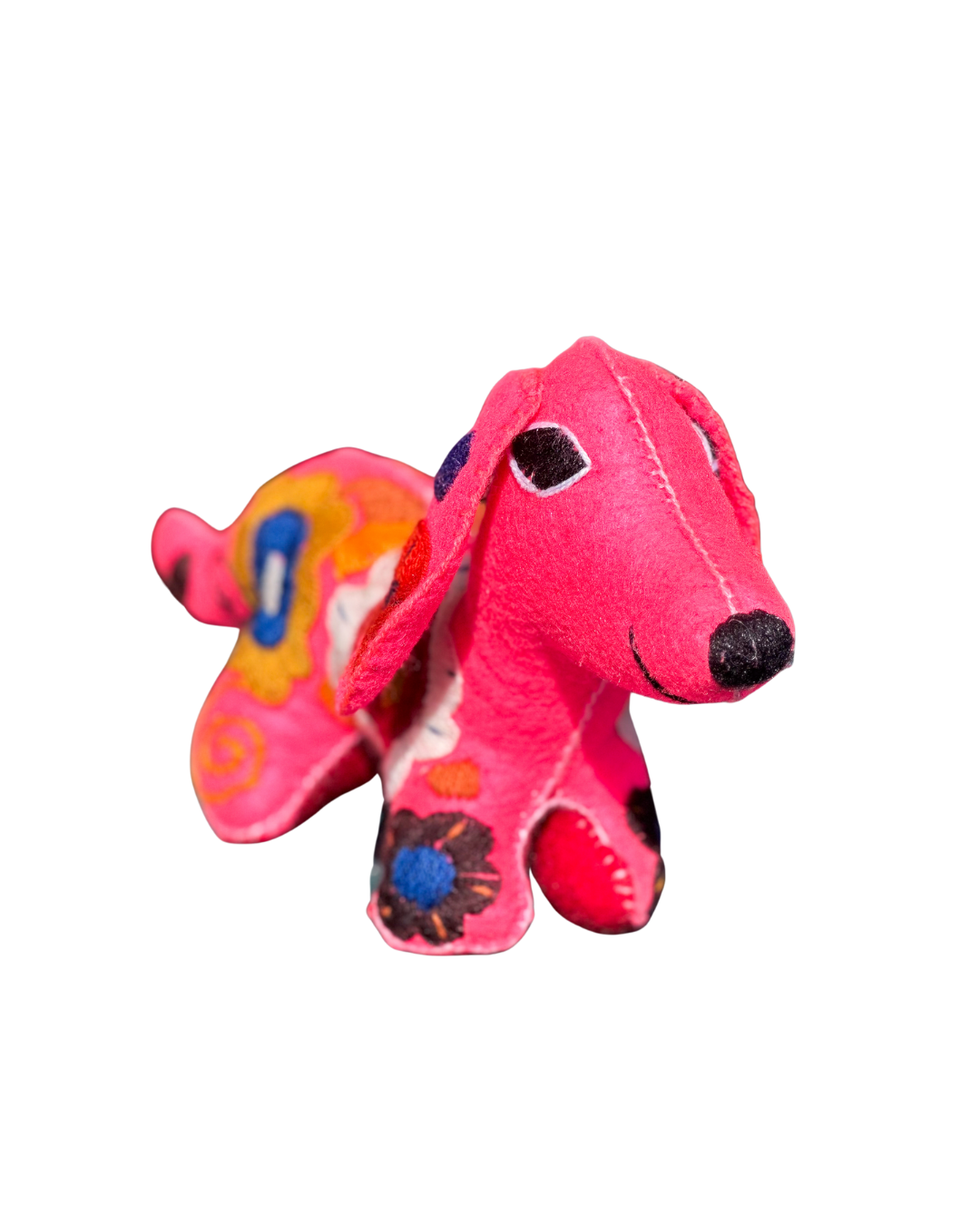 Pink Dog Stuffie