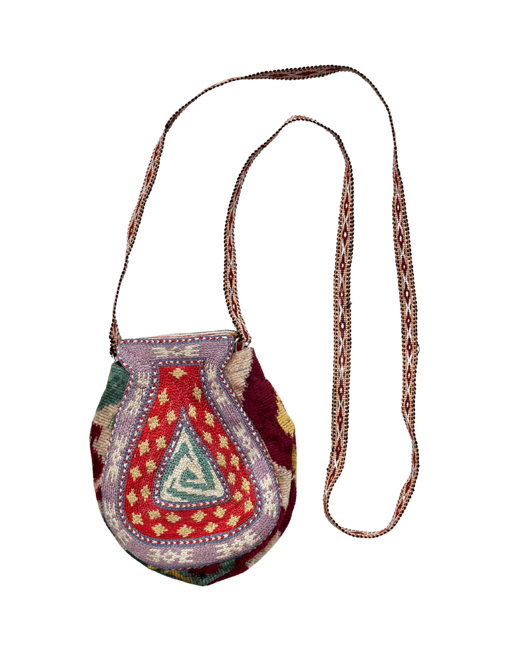 Amina Suzani Crossbody Purse