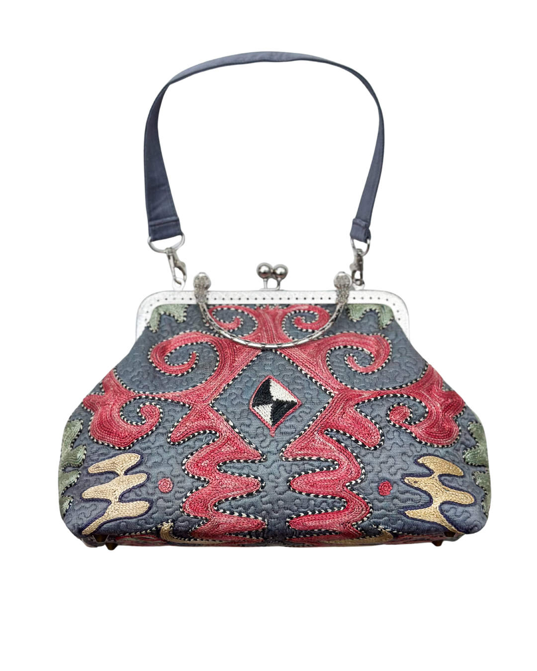 Lola Suzani Embroidered Evening Bag