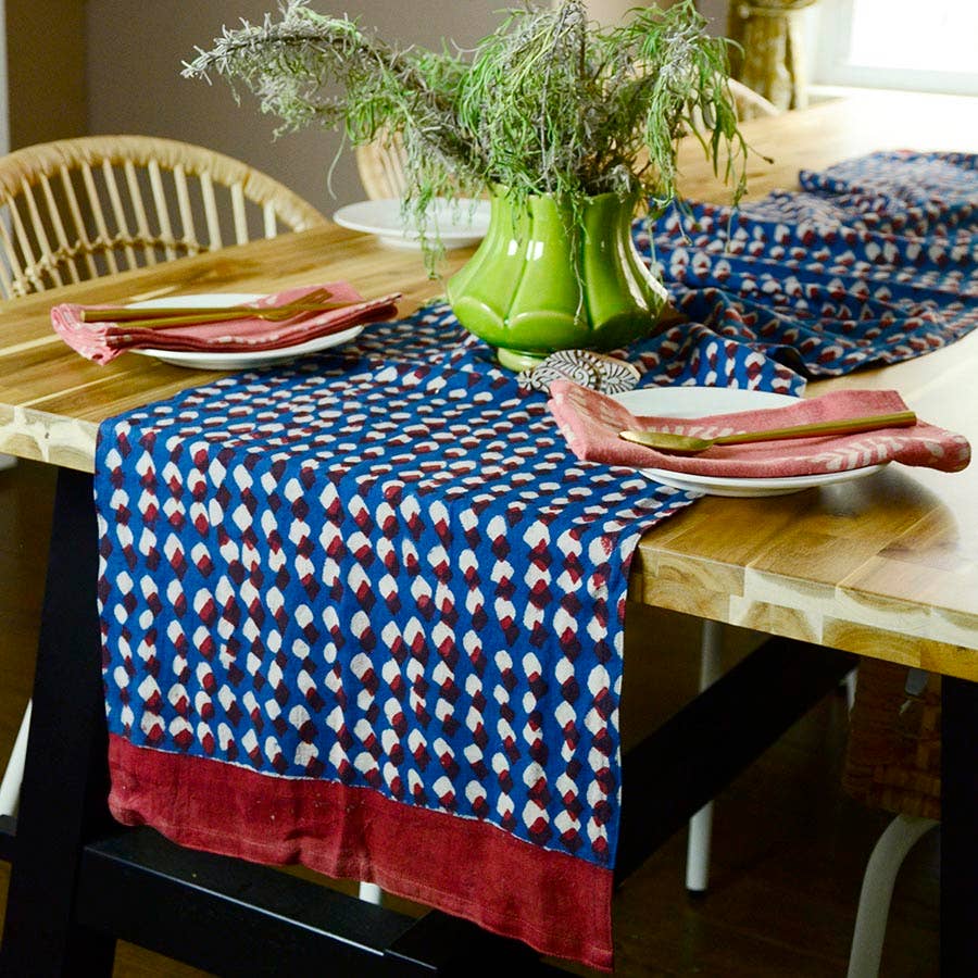 Red Tops Table Runner