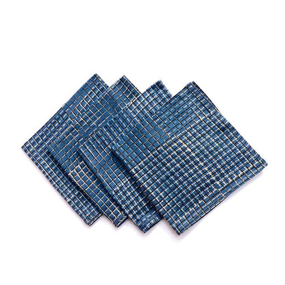 Checkered Napkins (Set of 4)