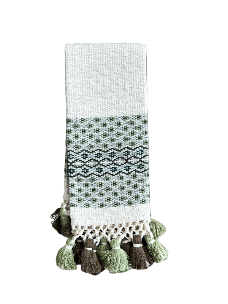 Floral Weave Hand Towel