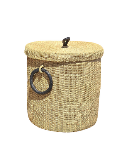 Bolga Hamper Basket - Solid