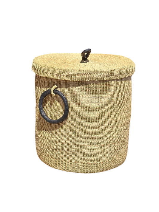 Bolga Hamper Basket - Solid